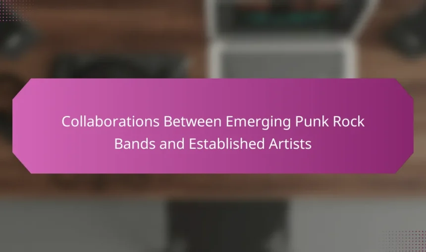 Collaborations Between Emerging Punk Rock Bands and Established Artists