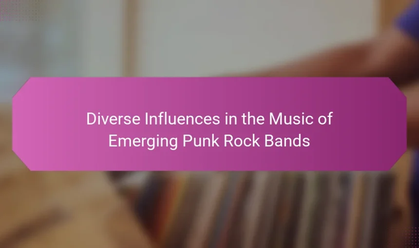 Diverse Influences in the Music of Emerging Punk Rock Bands