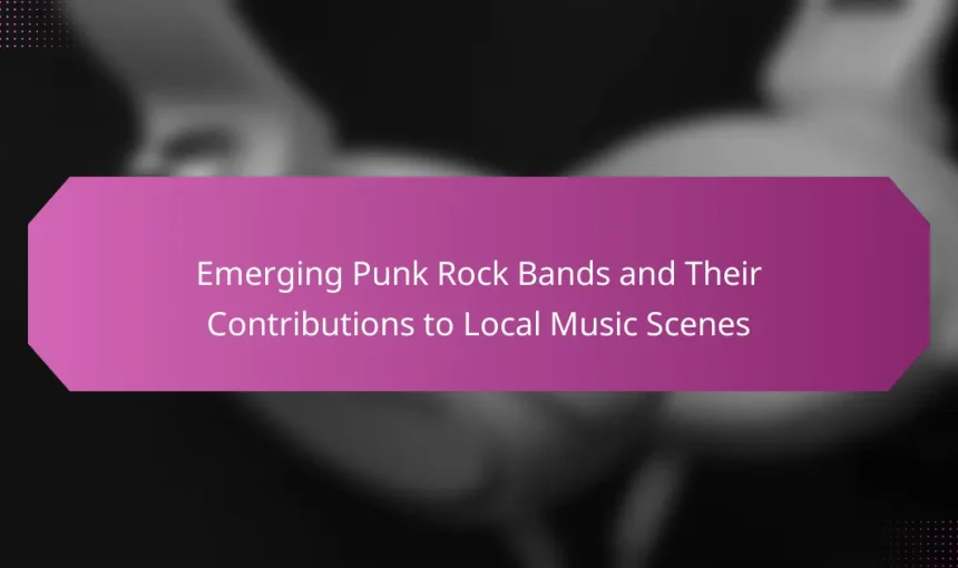 Emerging Punk Rock Bands and Their Contributions to Local Music Scenes