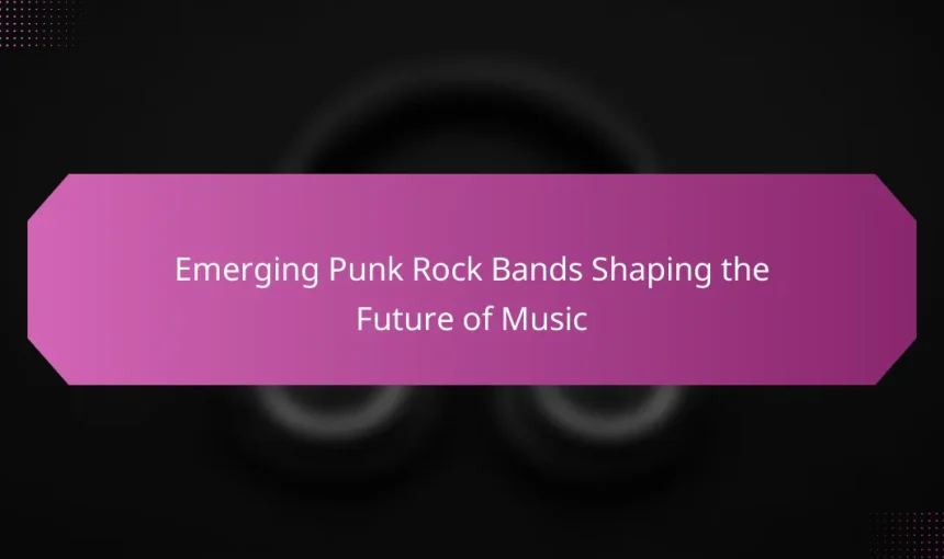 Emerging Punk Rock Bands Shaping the Future of Music