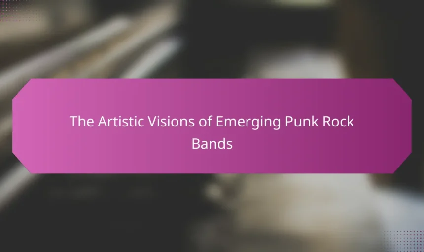 The Artistic Visions of Emerging Punk Rock Bands