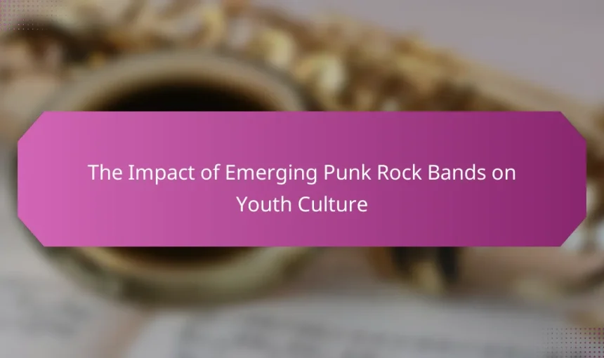 The Impact of Emerging Punk Rock Bands on Youth Culture